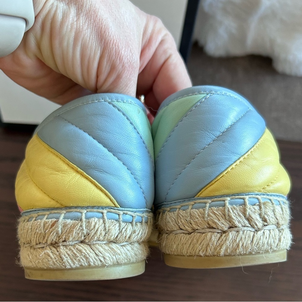 Gucci GG Marmont Pastel Espadrilles - Picture 5 of 11